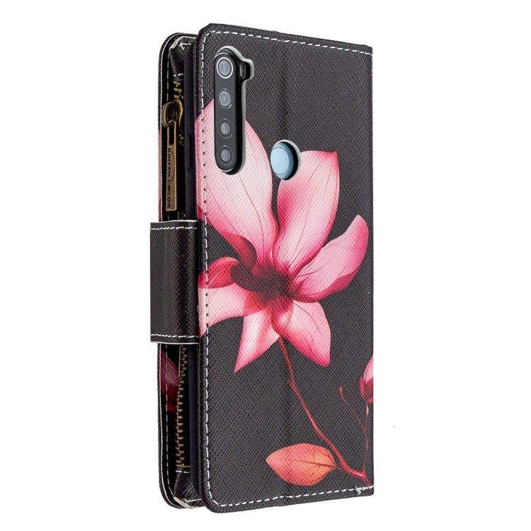 For Xiaomi Redmi Note 8 Colored Drawing Pattern Zipper Horizontal Flip Leather Case with Holder & Card Slots & Wallet