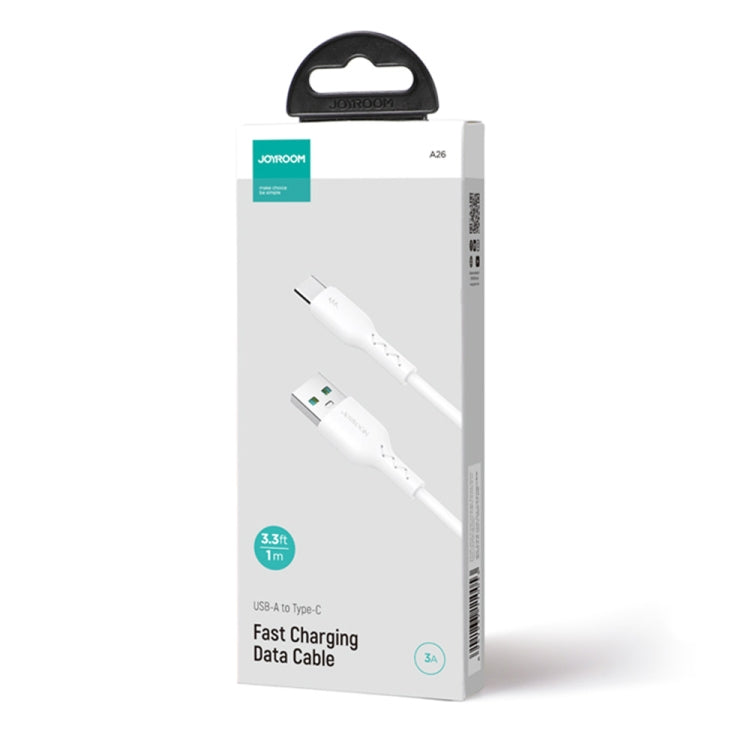 JOYROOM SA26-AC3 Flash Charge Series 3A USB to USB-C / Type-C Fast Charging Data Cable, Cable Length: