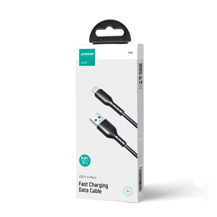 JOYROOM SA26-AM3 Flash Charge Series 3A USB to Micro USB Fast Charging Data Cable, Cable Length: