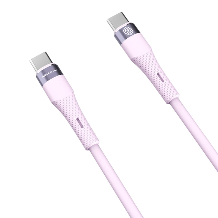 Nillkin 2.4A USB-C/Type-C to USB-C/Type-C Silicone Data Cable, Length: 1.2m