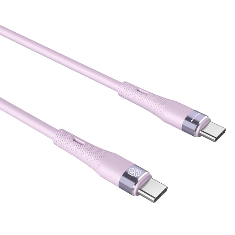 Nillkin 2.4A USB-C/Type-C to USB-C/Type-C Silicone Data Cable, Length: 1.2m