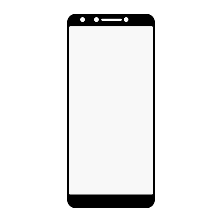 For Alcatel 7 25 PCS Full Glue Full Screen Tempered Glass Film(Black)