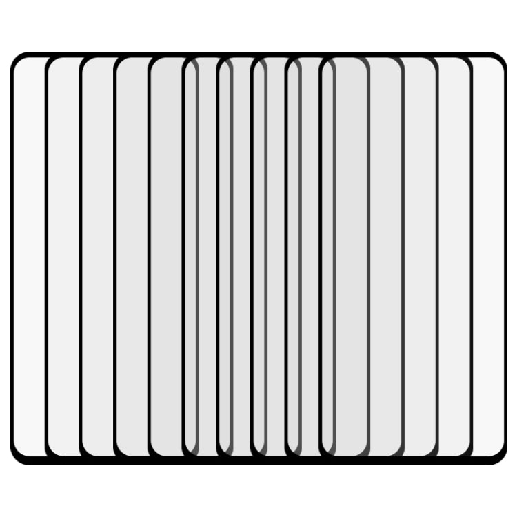 For Huawei Honor Play4 Pro 25 PCS Full Glue Full Screen Tempered Glass Film(Black)