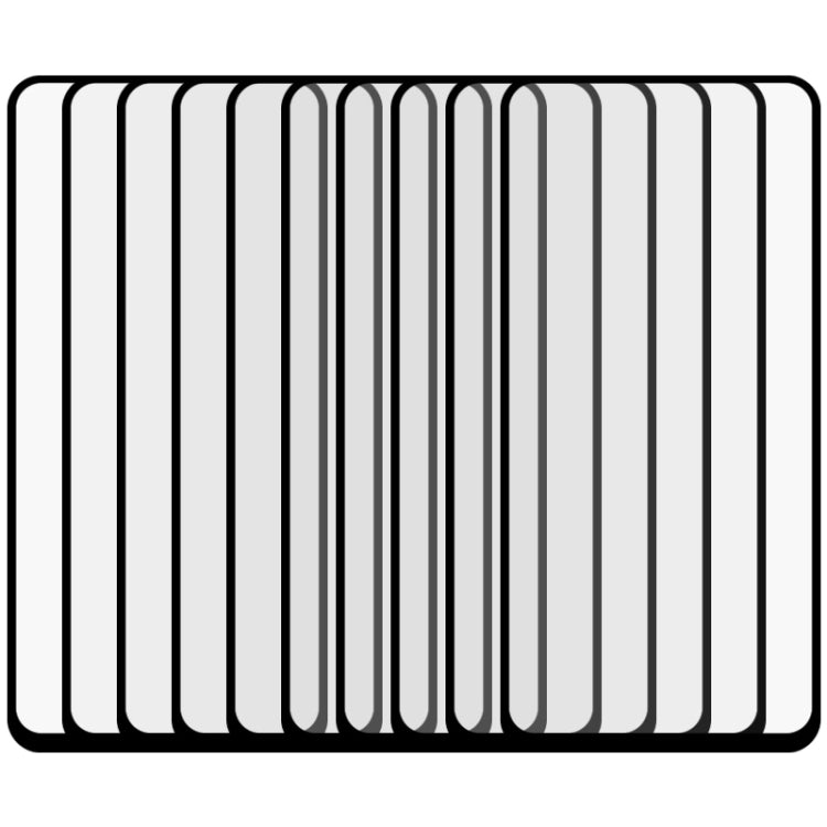 For Huawei Honor 9C 25 PCS Full Glue Full Screen Tempered Glass Film(Black)