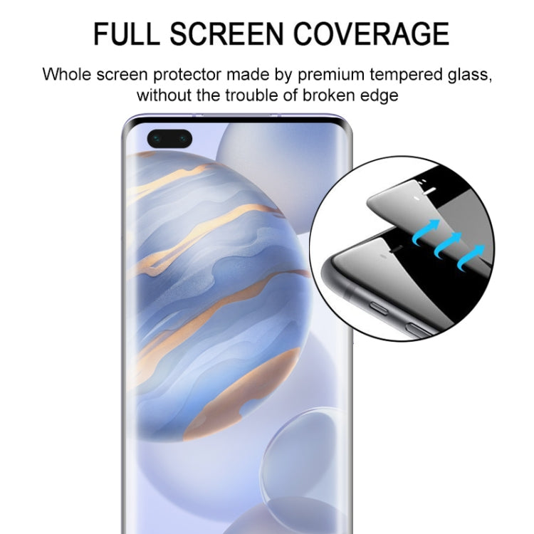 For Huawei Honor 30 Pro 25 PCS Full Glue Full Screen Tempered Glass Film(Black)