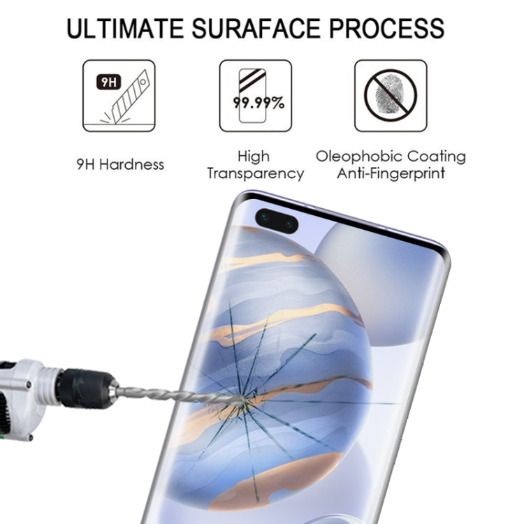 For Huawei Honor 30 Pro 25 PCS Full Glue Full Screen Tempered Glass Film(Black)