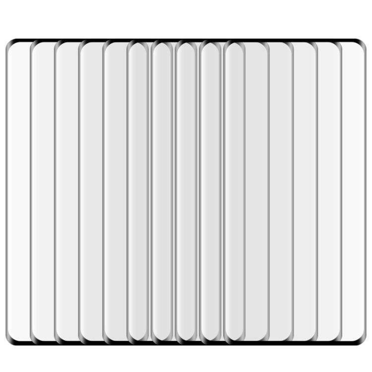 For Huawei Honor 30 Pro 25 PCS Full Glue Full Screen Tempered Glass Film(Black)