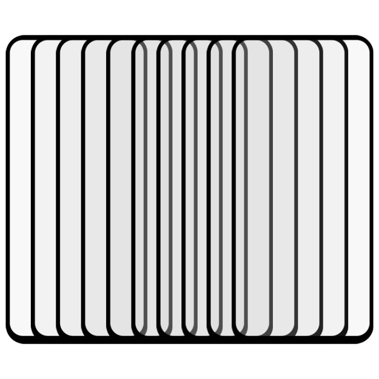 For Huawei Honor X10 25 PCS Full Glue Full Screen Tempered Glass Film(Black)