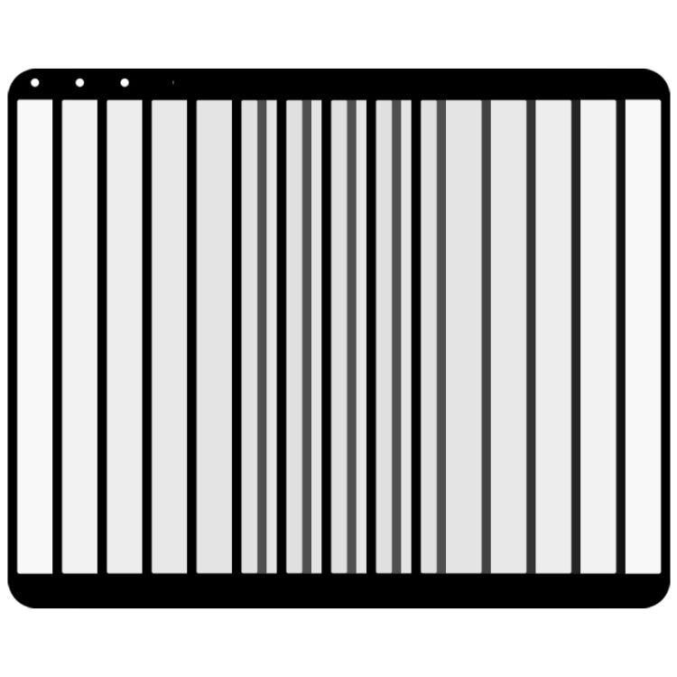 For Huawei Y5p 25 PCS Full Glue Full Screen Tempered Glass Film(Black)