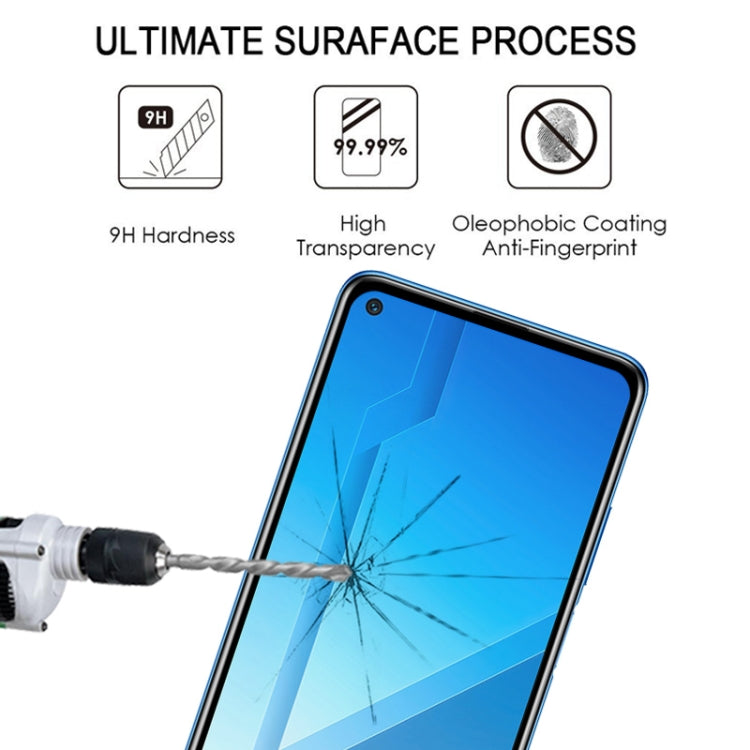 For Huawei Honor Play4 25 PCS Full Glue Full Screen Tempered Glass Film(Black)