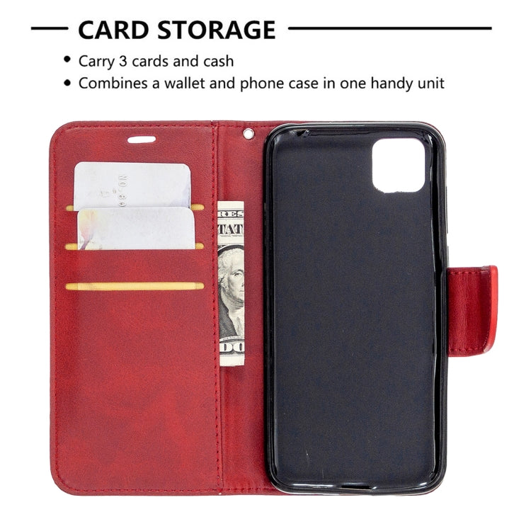 For Huawei Y5P / Honor 9S Retro Lambskin Texture Pure Color Horizontal Flip PU Leather Case with Holder & Card Slots & Wallet & Lanyard