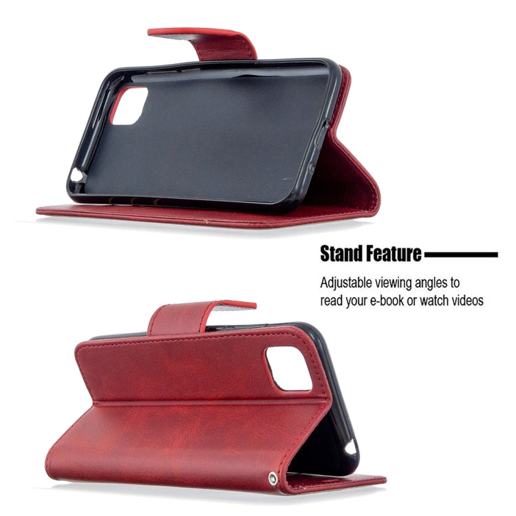 For Huawei Y5P / Honor 9S Retro Lambskin Texture Pure Color Horizontal Flip PU Leather Case with Holder & Card Slots & Wallet & Lanyard