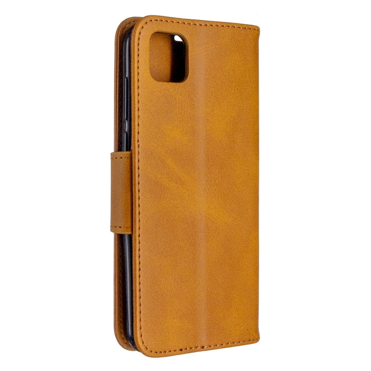 For Huawei Y5P / Honor 9S Retro Lambskin Texture Pure Color Horizontal Flip PU Leather Case with Holder & Card Slots & Wallet & Lanyard