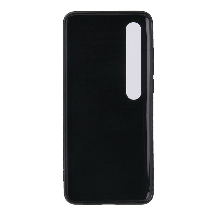 For Xiaomi Mi 10 Carbon Fiber Texture Shockproof TPU Protective Case