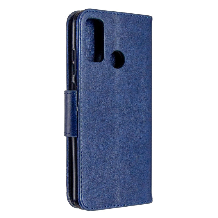 For Huawei P Smart (2020) Two Butterflies Embossing Pattern Horizontal Flip Leather Case with Holder & Card Slot & Wallet & Lanyard