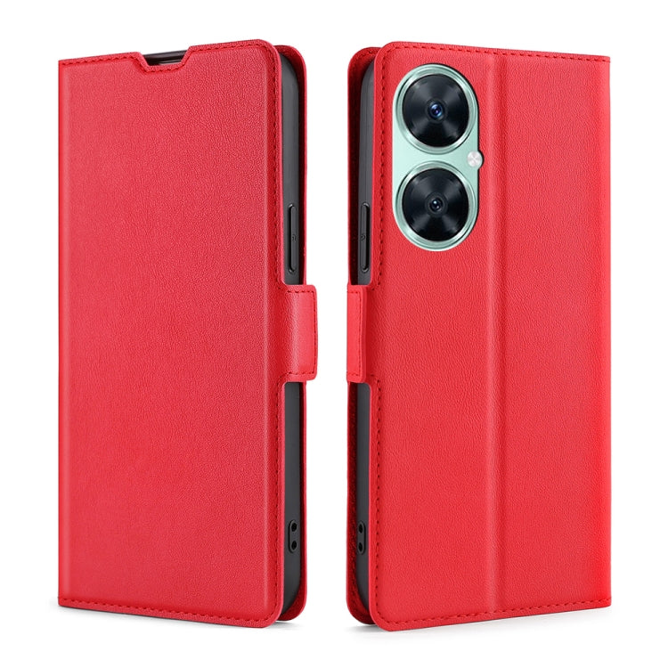 For Huawei Enjoy 60 Pro / nova 11i Ultra-thin Voltage Side Buckle Horizontal Flip Leather Phone Case