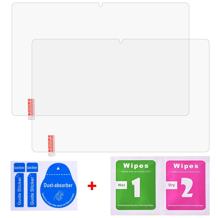 For BMAX MaxPad I11 / I11 Plus 2pcs 9H 0.3mm Explosion-proof Tempered Glass Film