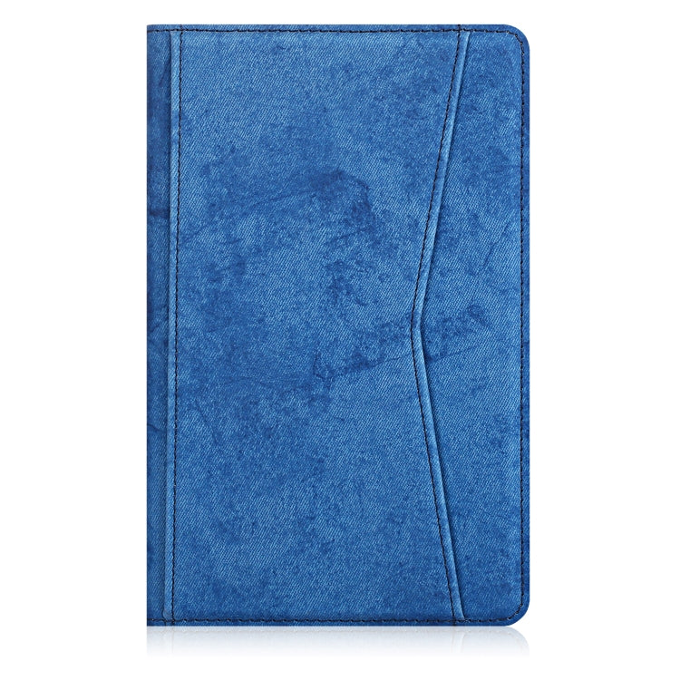 For Huawei Honor V6 Marble Cloth Texture Horizontal Flip Leather Case with Card Slot & Holder