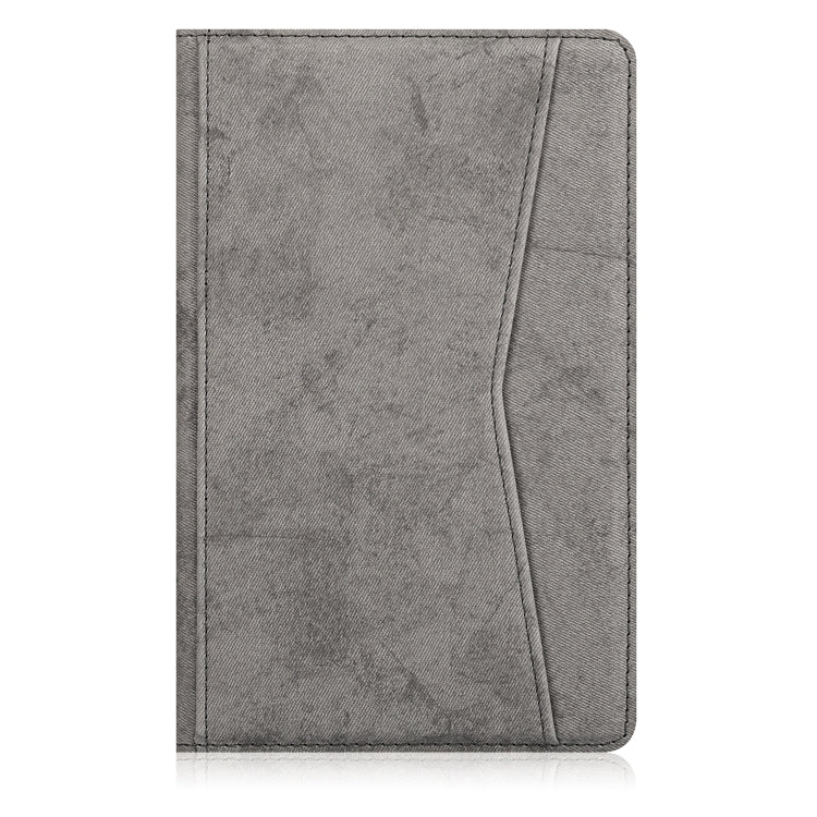 For Huawei Honor V6 Marble Cloth Texture Horizontal Flip Leather Case with Card Slot & Holder