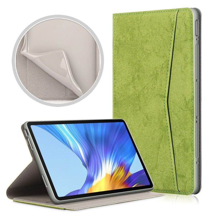 For Huawei Honor V6 Marble Cloth Texture Horizontal Flip Leather Case with Card Slot & Holder