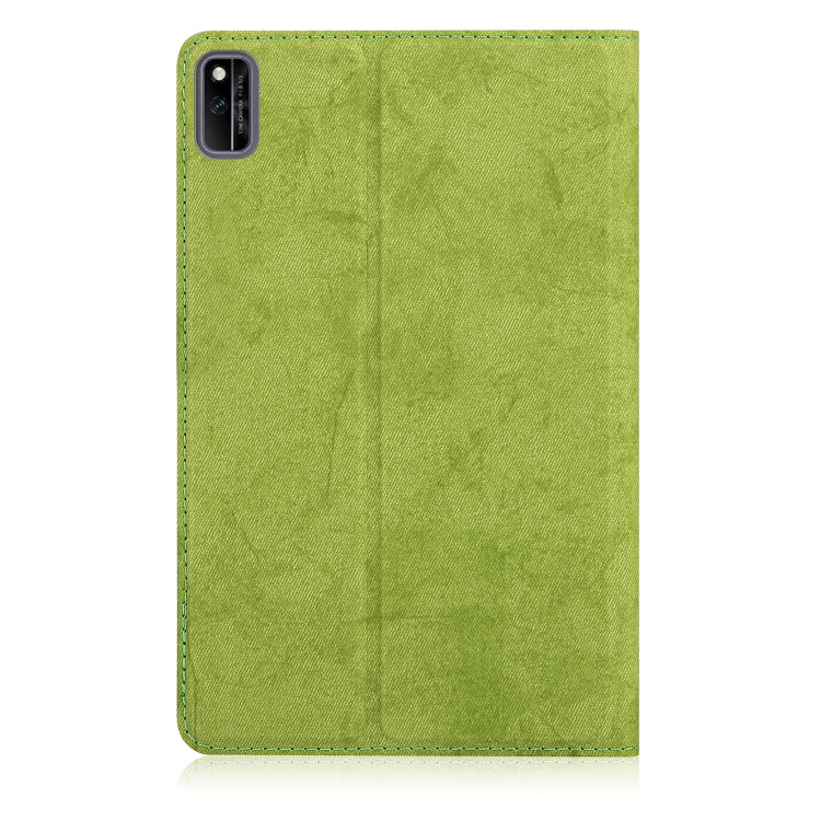 For Huawei Honor V6 Marble Cloth Texture Horizontal Flip Leather Case with Card Slot & Holder