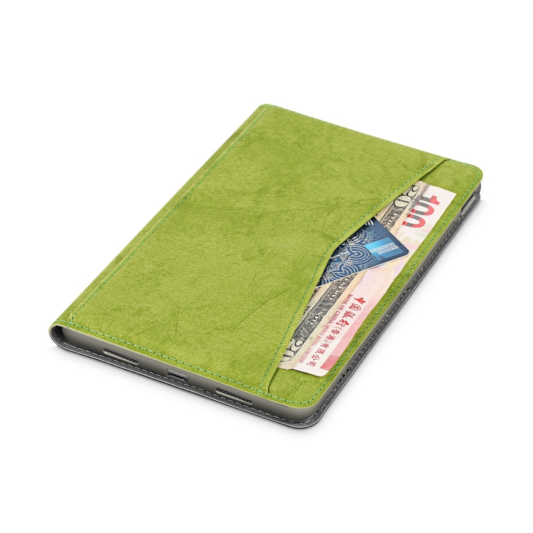 For Huawei Honor V6 Marble Cloth Texture Horizontal Flip Leather Case with Card Slot & Holder