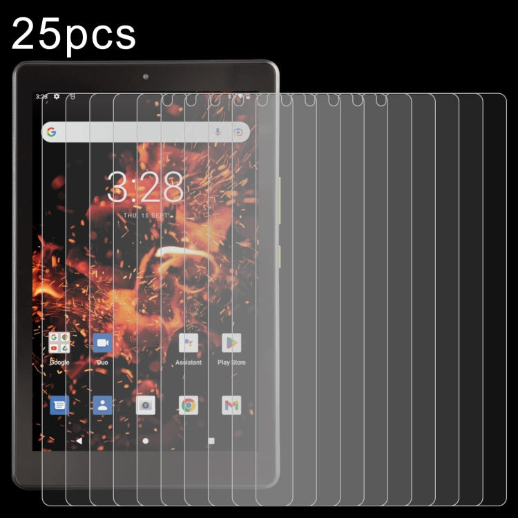 For Orbic TAB8 4G 25pcs 9H 0.3mm Explosion-proof Tempered Glass Film