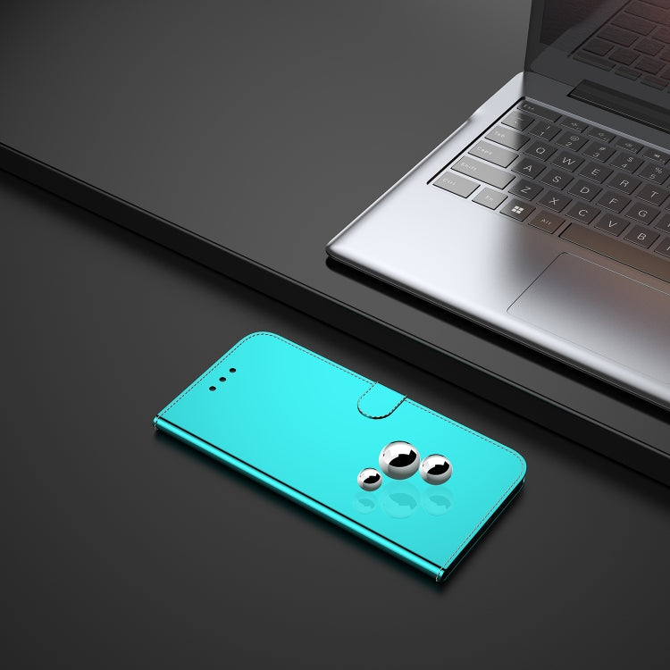 For Xiaomi Redmi 9 Lmitated Mirror Surface Horizontal Flip Leather Case with Holder & Card Slots & Wallet & Lanyard