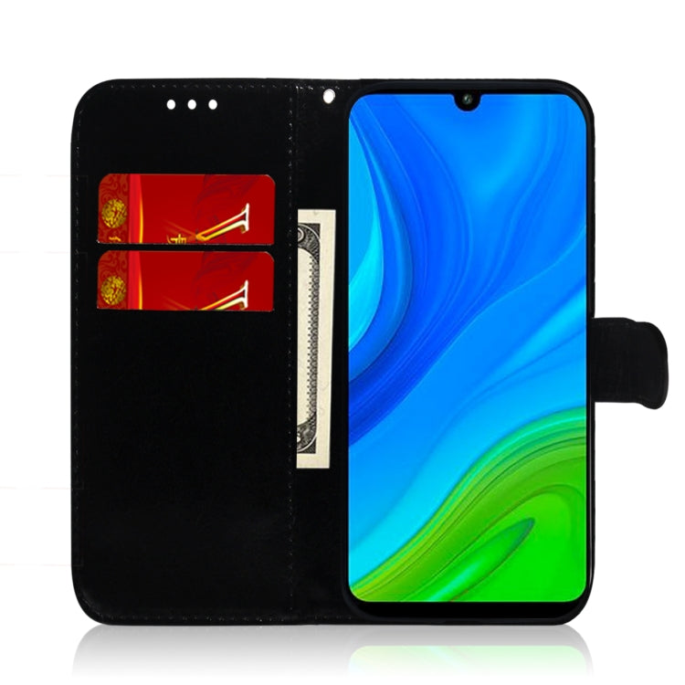For Huawei P Smart 2020 Lmitated Mirror Surface Horizontal Flip Leather Case with Holder & Card Slots & Wallet & Lanyard