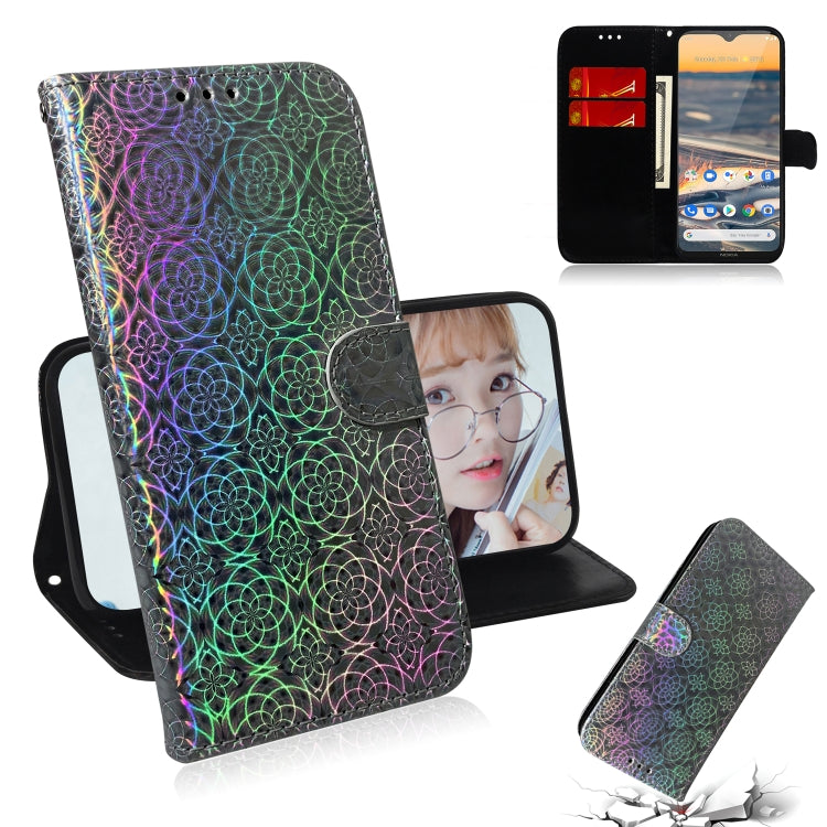 For Nokia 5.3 Solid Color Colorful Magnetic Buckle Horizontal Flip PU Leather Case with Holder & Card Slots & Wallet & Lanyard