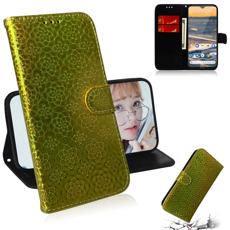 For Nokia 5.3 Solid Color Colorful Magnetic Buckle Horizontal Flip PU Leather Case with Holder & Card Slots & Wallet & Lanyard