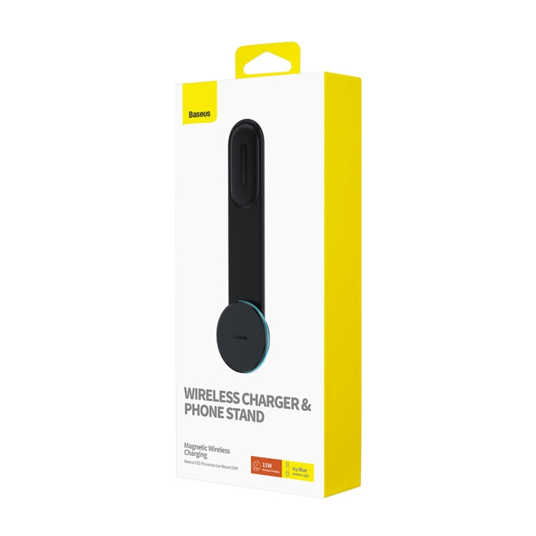 Baseus C02 Pro Magnetic Wireless Charger Car Mount(Black)