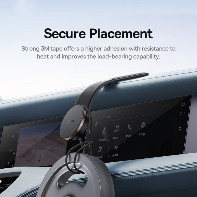 Baseus C02 Pro Magnetic Wireless Charger Car Mount(Black)