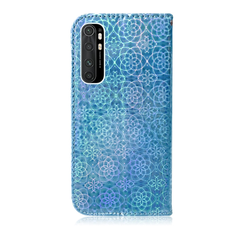 For Xiaomi Mi Note 10 Lite Solid Color Colorful Magnetic Buckle Horizontal Flip PU Leather Case with Holder & Card Slots & Wallet & Lanyard