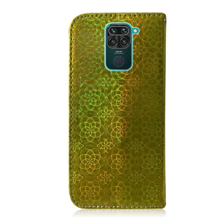 For Xiaomi Redmi Note 9 / 10X 4G Solid Color Colorful Magnetic Buckle Horizontal Flip PU Leather Case with Holder & Card Slots & Wallet & Lanyard