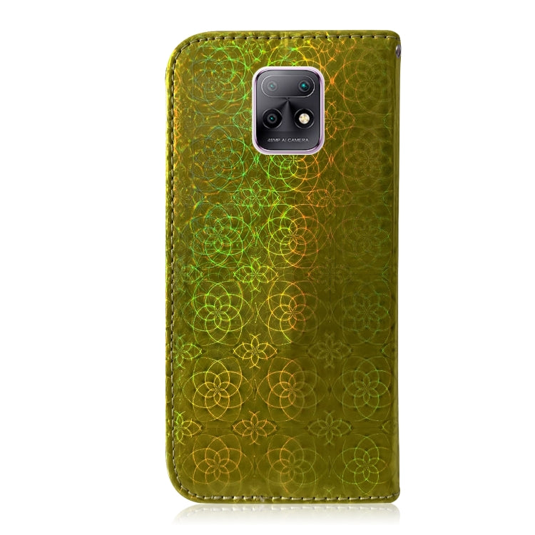 For Xiaomi Redmi 10X 5G Solid Color Colorful Magnetic Buckle Horizontal Flip PU Leather Case with Holder & Card Slots & Wallet & Lanyard