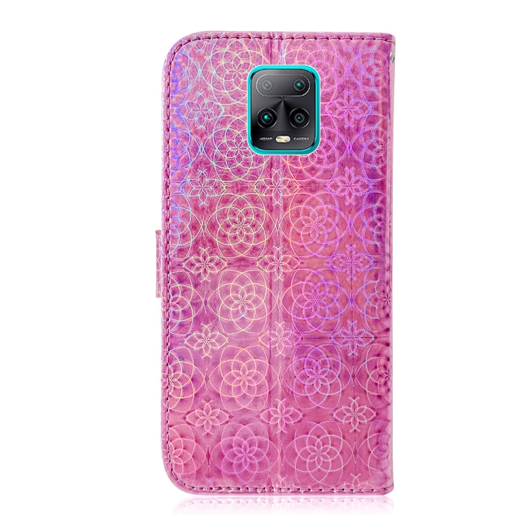 For Xiaomi Redmi 10X Pro 5G Solid Color Colorful Magnetic Buckle Horizontal Flip PU Leather Case with Holder & Card Slots & Wallet & Lanyard