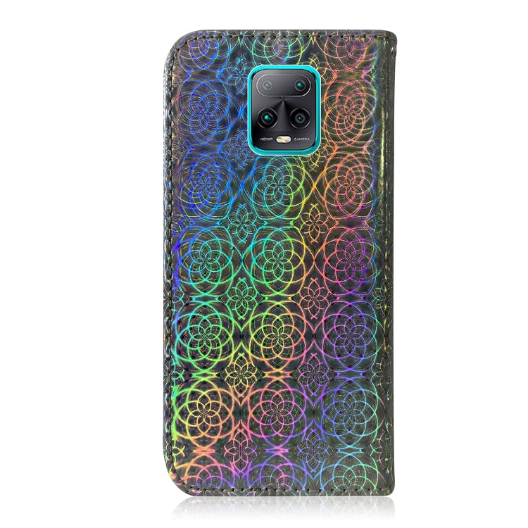 For Xiaomi Redmi 10X Pro 5G Solid Color Colorful Magnetic Buckle Horizontal Flip PU Leather Case with Holder & Card Slots & Wallet & Lanyard