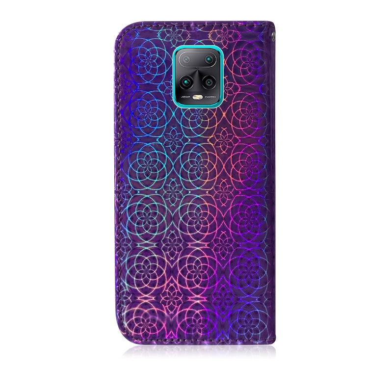 For Xiaomi Redmi 10X Pro 5G Solid Color Colorful Magnetic Buckle Horizontal Flip PU Leather Case with Holder & Card Slots & Wallet & Lanyard