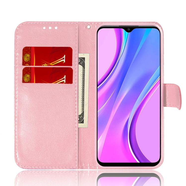 For Xiaomi Redmi 9 Solid Color Colorful Magnetic Buckle Horizontal Flip PU Leather Case with Holder & Card Slots & Wallet & Lanyard