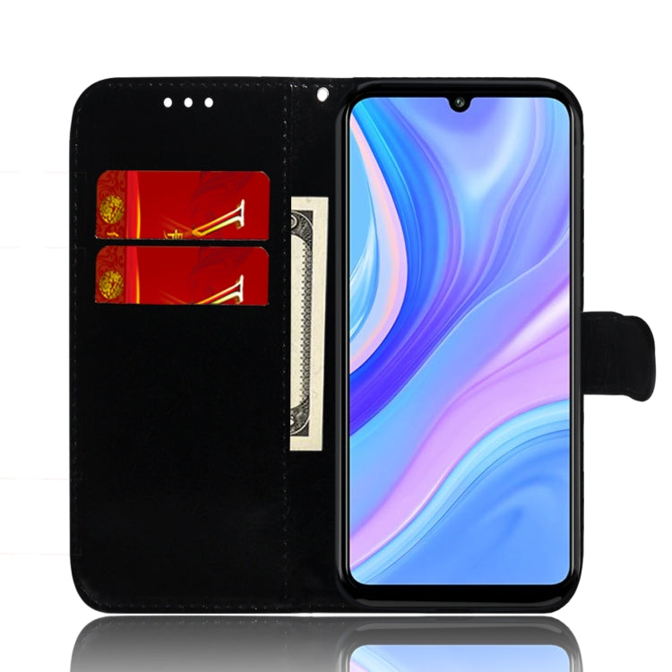 For Huawei P Smart S / Enjoy 10s / Y8p Solid Color Colorful Magnetic Buckle Horizontal Flip PU Leather Case with Holder & Card Slots & Wallet & Lanyard