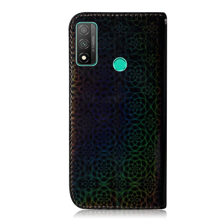 For Huawei P smart 2020 Solid Color Colorful Magnetic Buckle Horizontal Flip PU Leather Case with Holder & Card Slots & Wallet & Lanyard