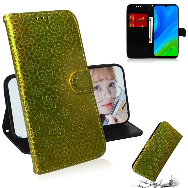 For Huawei P smart 2020 Solid Color Colorful Magnetic Buckle Horizontal Flip PU Leather Case with Holder & Card Slots & Wallet & Lanyard