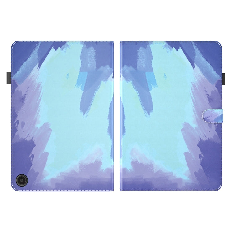 For Amazon Fire Max 11 Watercolor Pattern Flip Leather Tablet Case