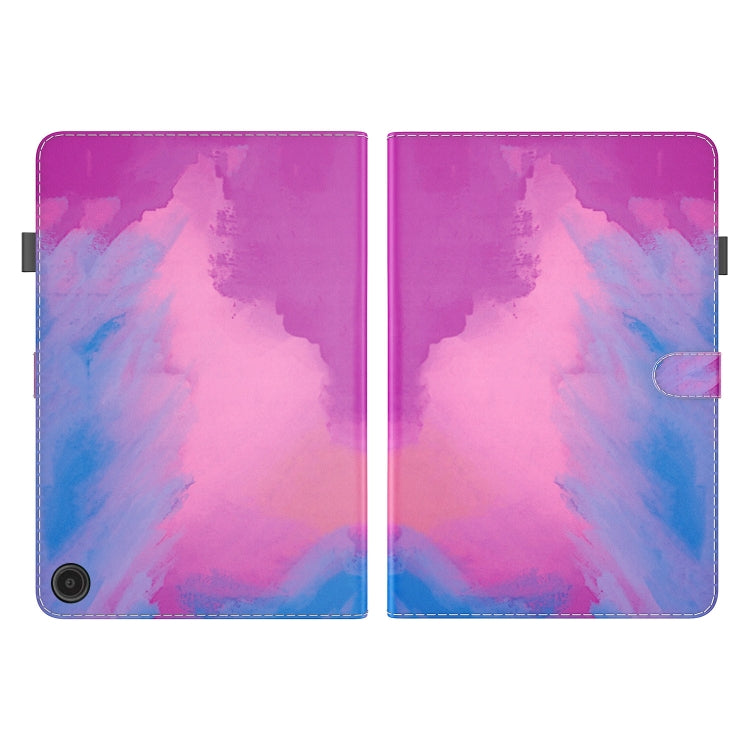 For Amazon Fire Max 11 Watercolor Pattern Flip Leather Tablet Case