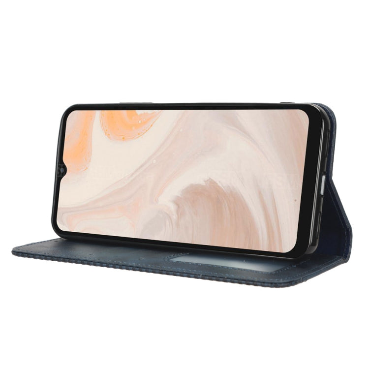 For Aiwa Phone B-2 JA3-SMP0602 Magnetic Buckle Retro Texture Leather Phone Case