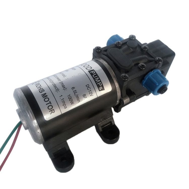 3215-YB DC48V 100W Smart Double Thread Positive Pump Diaphragm 8L Atomizing Spray Water Pump for Car Washing / Irrigation
