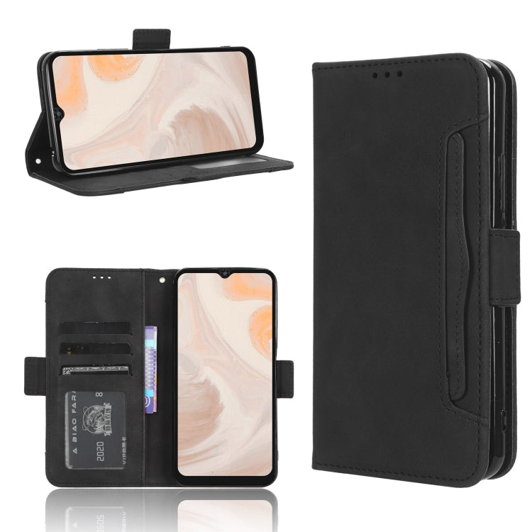 For Aiwa Phone B-2 JA3-SMP0602 Skin Feel Calf Texture Card Slots Leather Phone Case