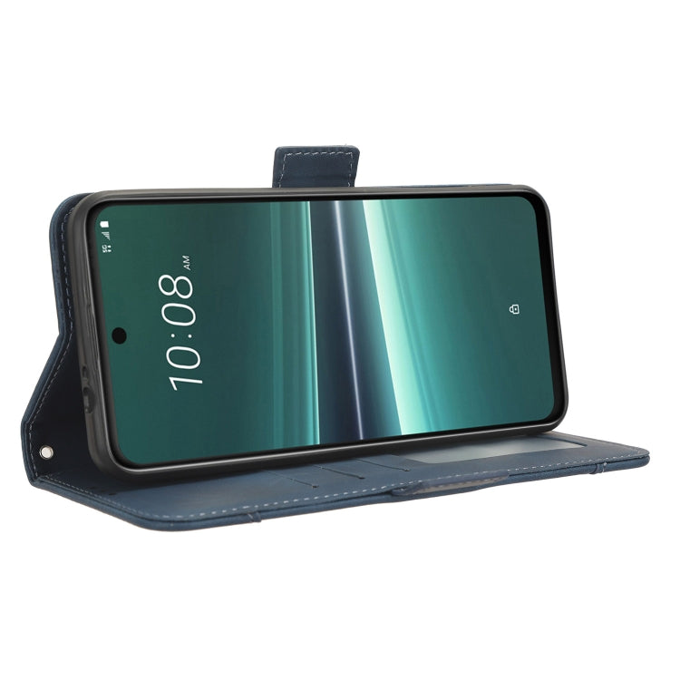 For HTC U23 / U23 Pro Skin Feel Calf Texture Card Slots Leather Phone Case