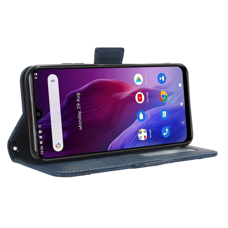 For Cubot P60 Skin Feel Calf Texture Card Slots Leather Phone Case